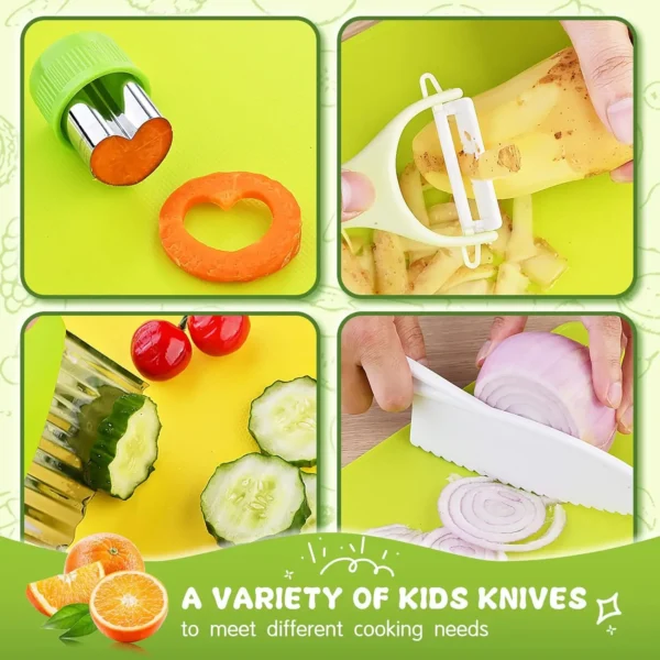 Montessori Toys Kitchen Set For Kids With Safe Cooking Tools & Accessories - Image 6