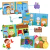 Montessori Toys: Toddler Busy Book for Early Educational Pretend Play - Image 4
