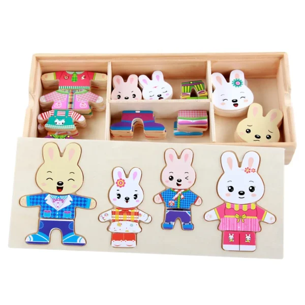 Montessori Toys: Change Clothes Puzzle for Baby’s Cognitive and Motor Skills - Image 3
