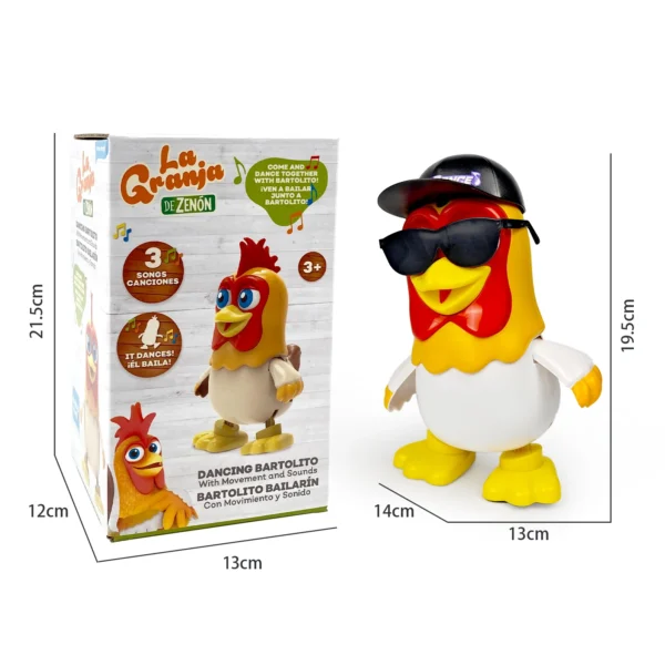 Montessori Toys: La Granja de Zenon Dancing Chicken and Musical Penguin - Image 13